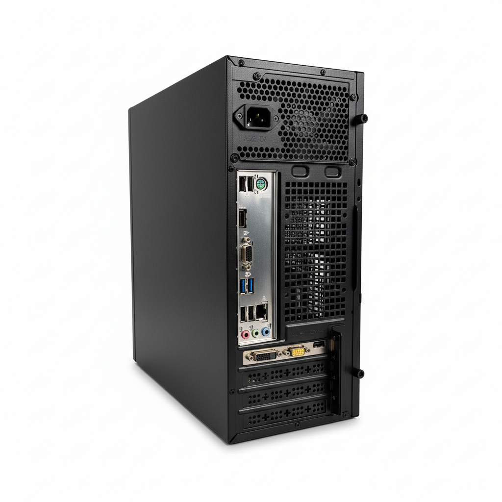 PC Torre Esgaming AMD R5 5500 16GB 2TB SSD GT 210 2GB WiFi-3