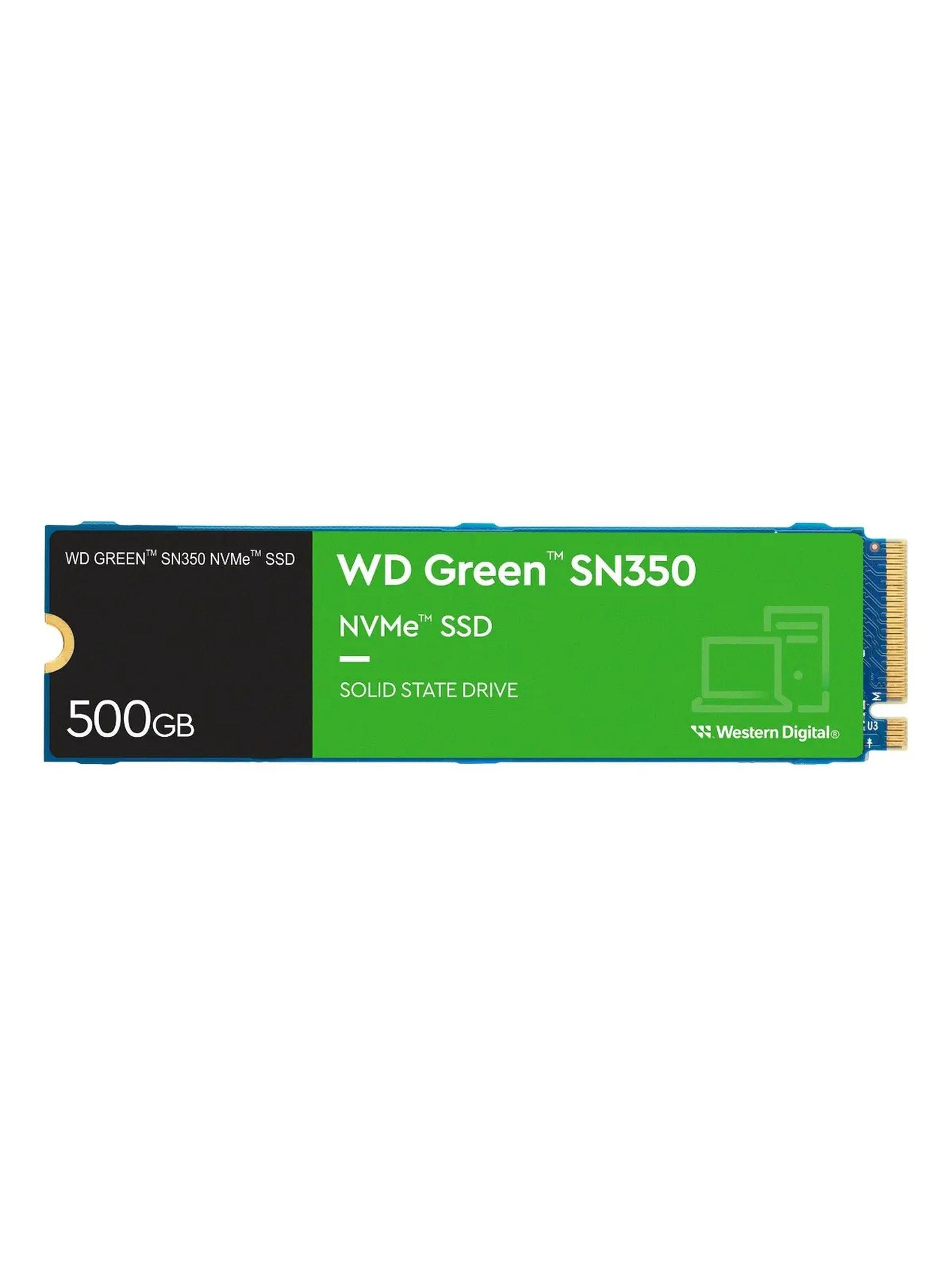 Unidad de Estado Sólido Western Digital Green SN350 500GB, M.2 2280, NVMe PCIe 3.0 x4-2