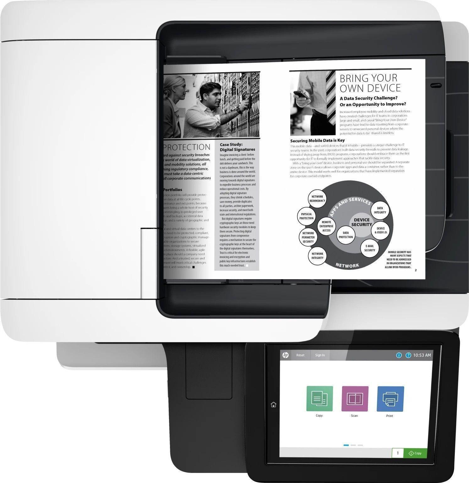 Impresora Multifuncional HP LaserJet Managed MFP E52645dn-2