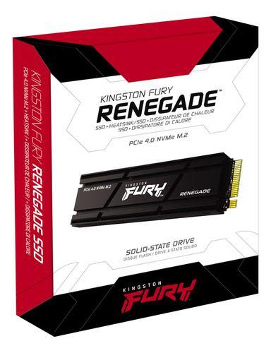 Ssd Kingston Fury Renegade Nvme M.2 4tb Negro-3