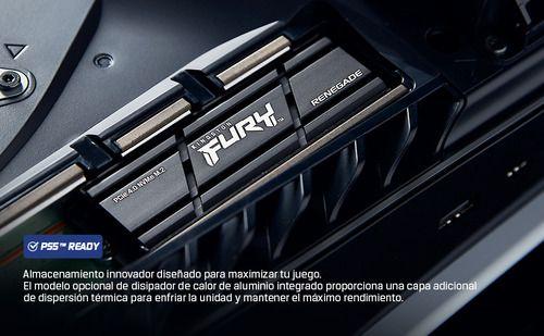 Ssd Kingston Fury Renegade Nvme M.2 4tb Negro-5