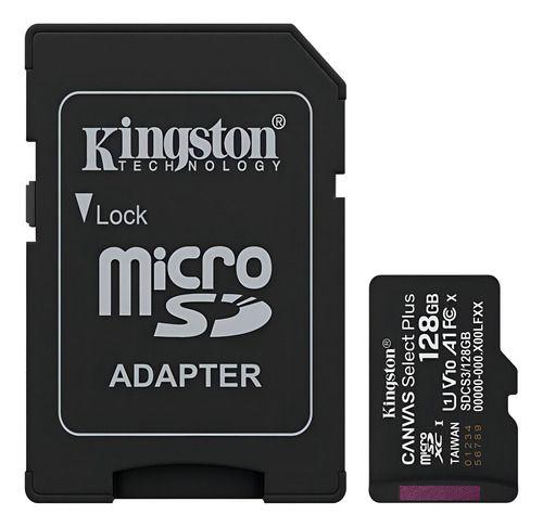 Kingston Micro Sd 128gb Canvas Select Plus Con Adaptadores-2