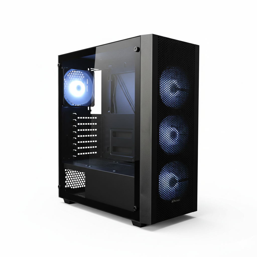 PC Gamer ESGaming R5 5500 16GB 500GB NVMe RTX 5060 8GB WiFi FreeDOS-2