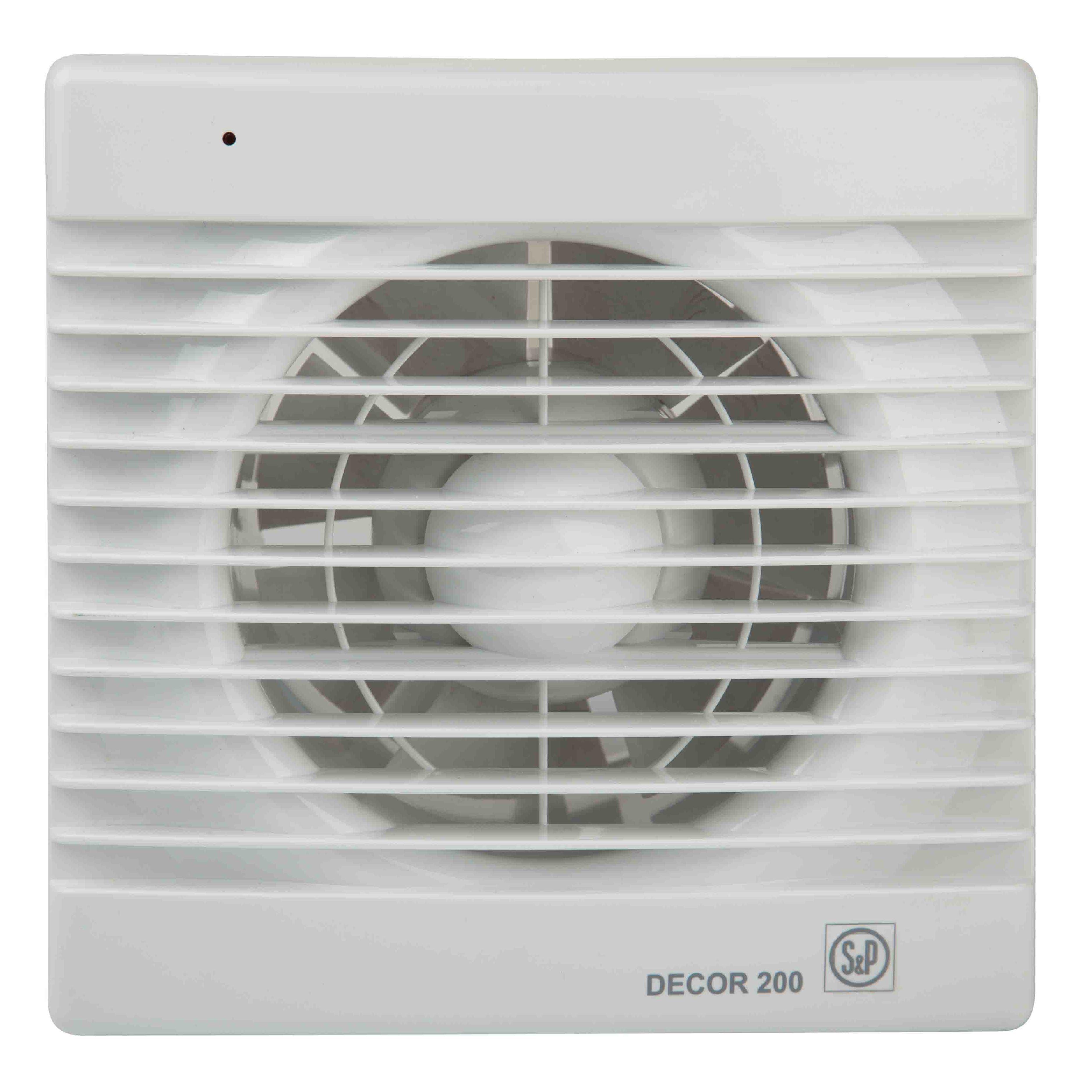 EXTRACTOR DE AIRE PARA BAÑO DECOR-200 C-0
