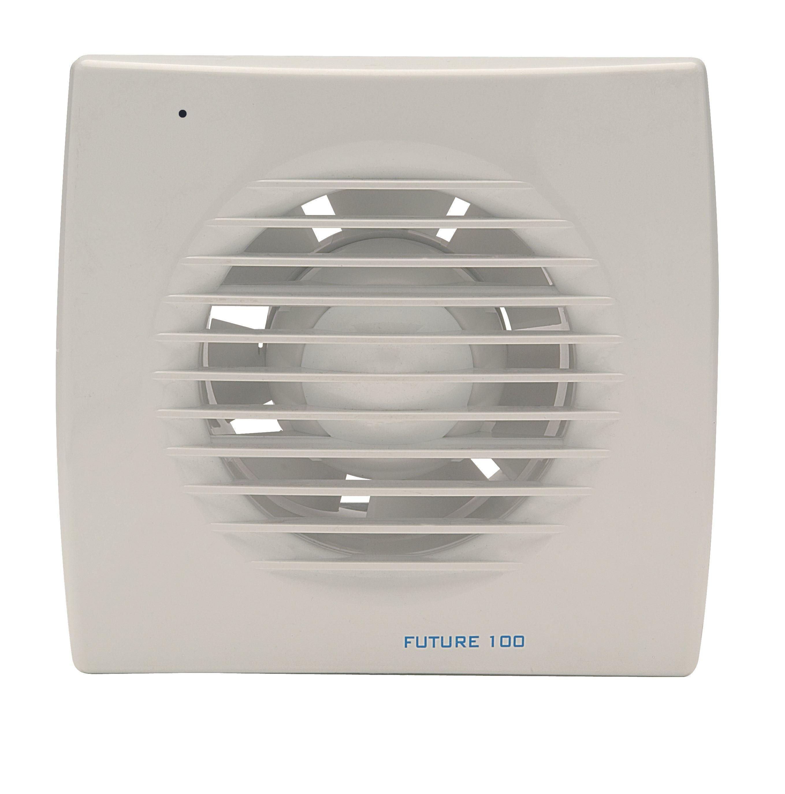 Extractor de aire para baño con sensor de humedad FUTURE-100 CHT-1
