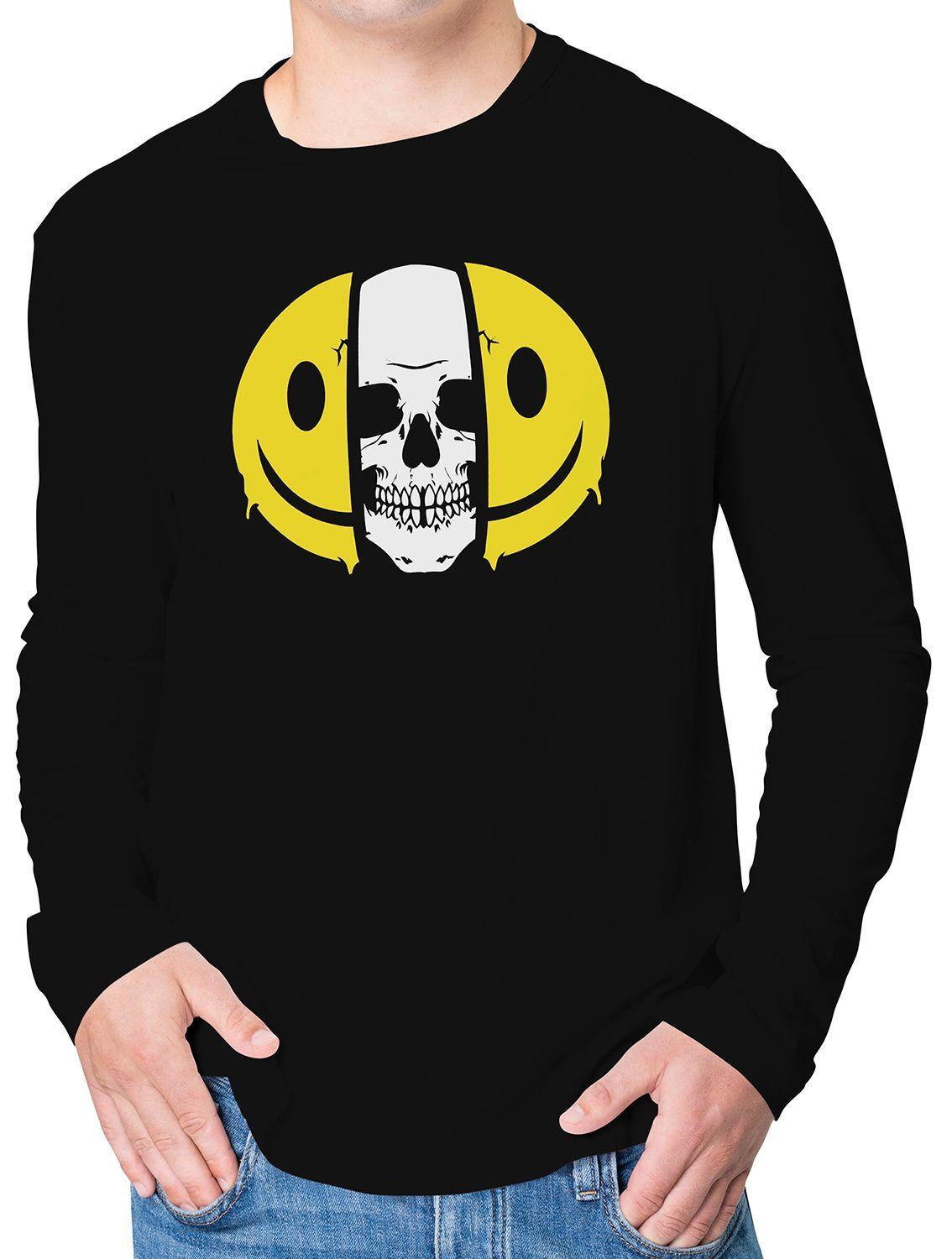 Polera Manga larga Skull Calavera D5-0
