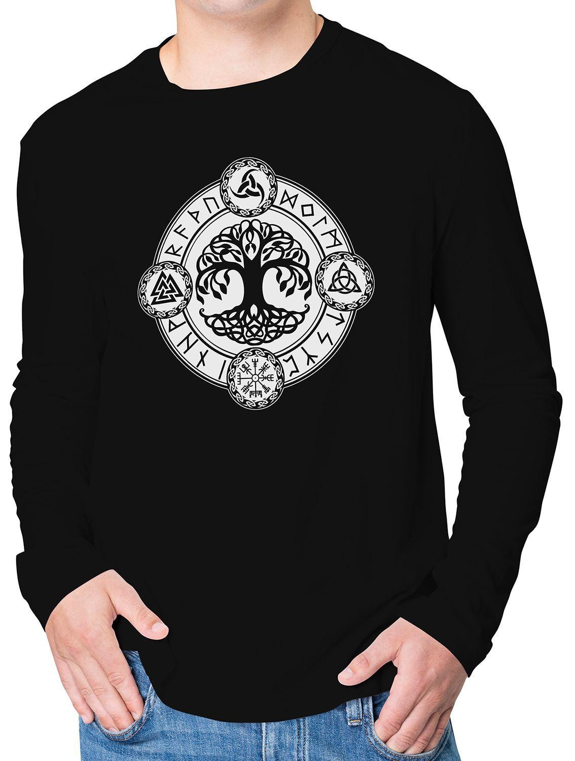 Polera Manga larga Vikingo Valhalla D16-0
