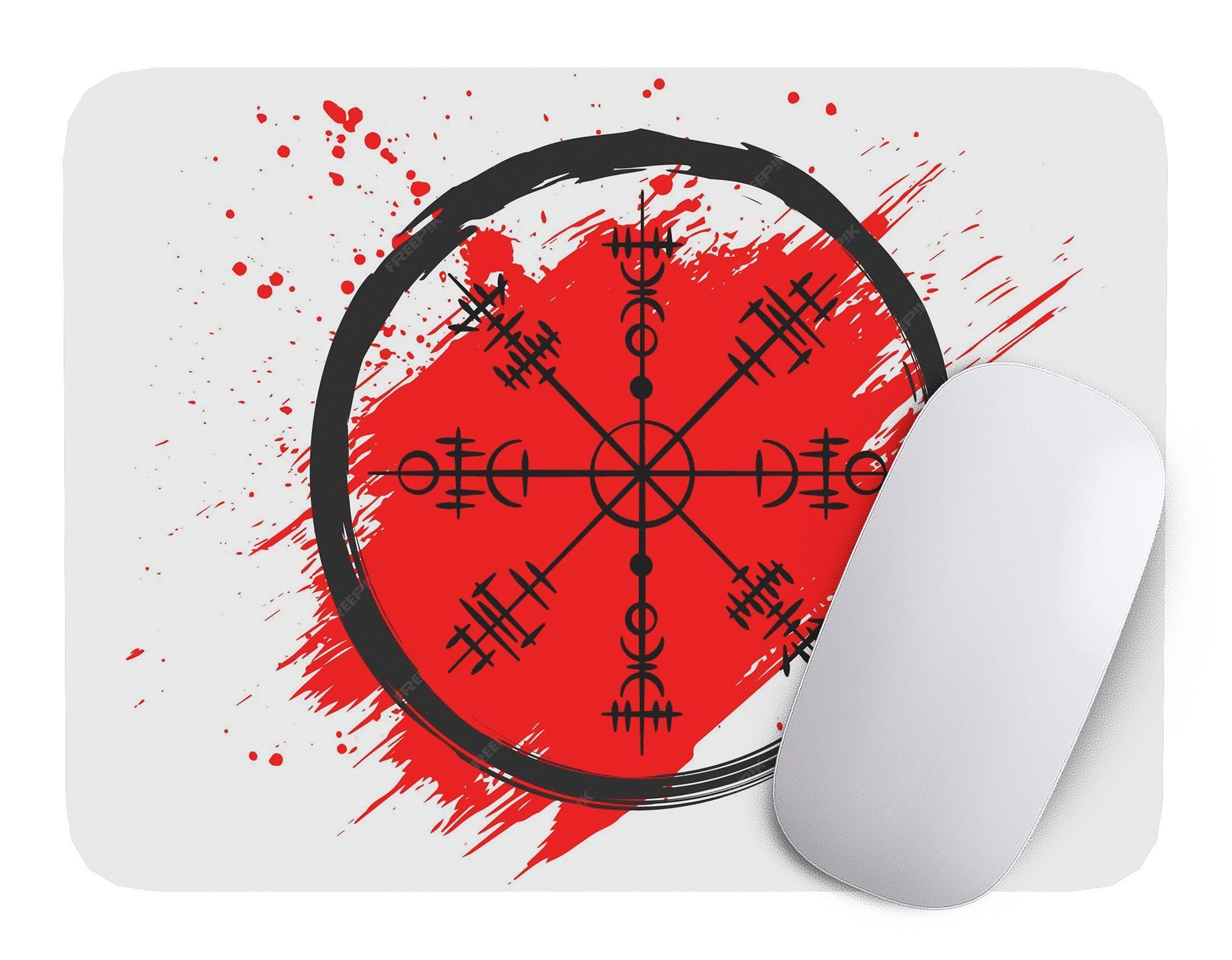 Mouse Pad Vikingo Valhalla - 17cm X 21cm D9-0