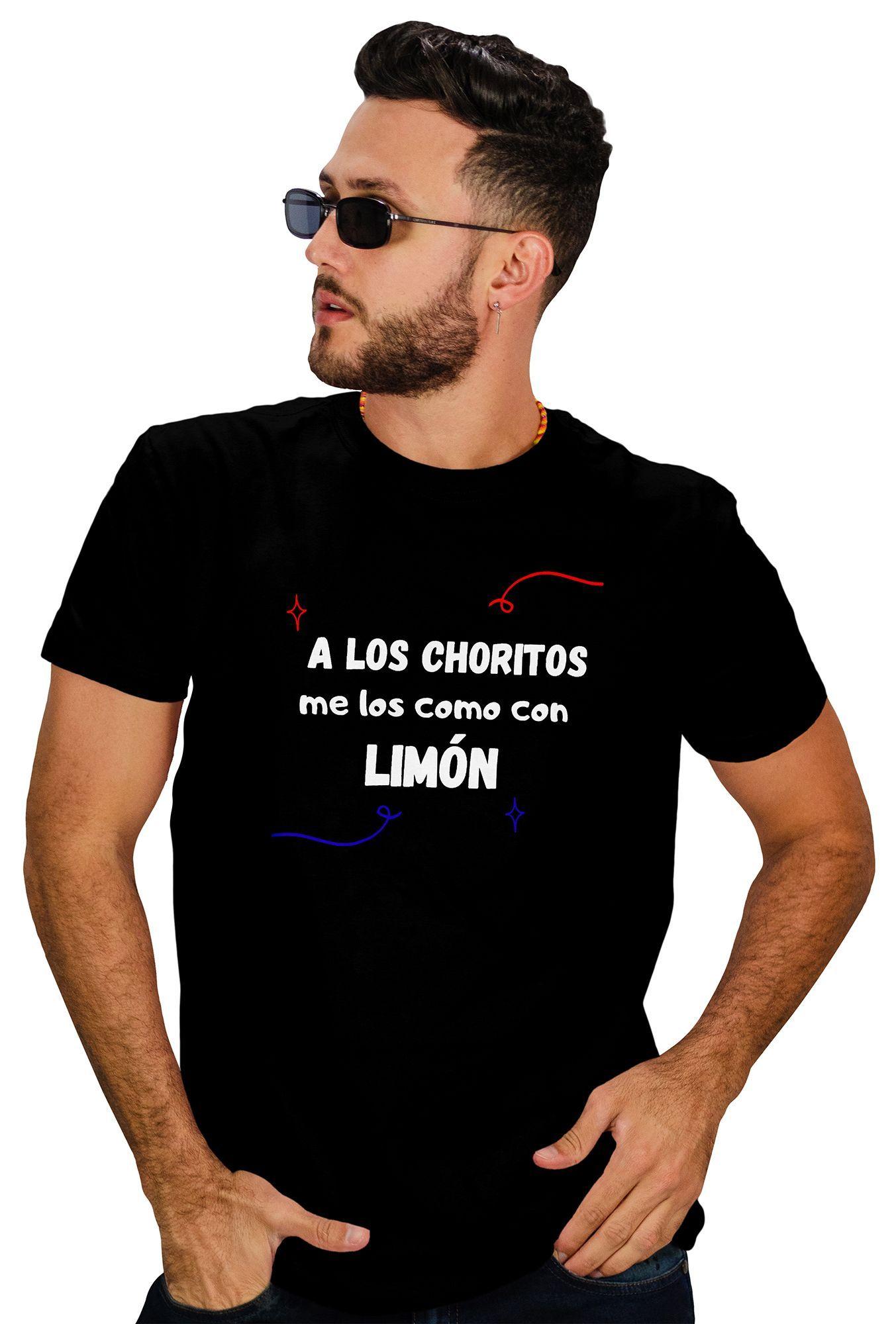 Polera hombre diseño Frases chilenas fiestas patrias D11-0