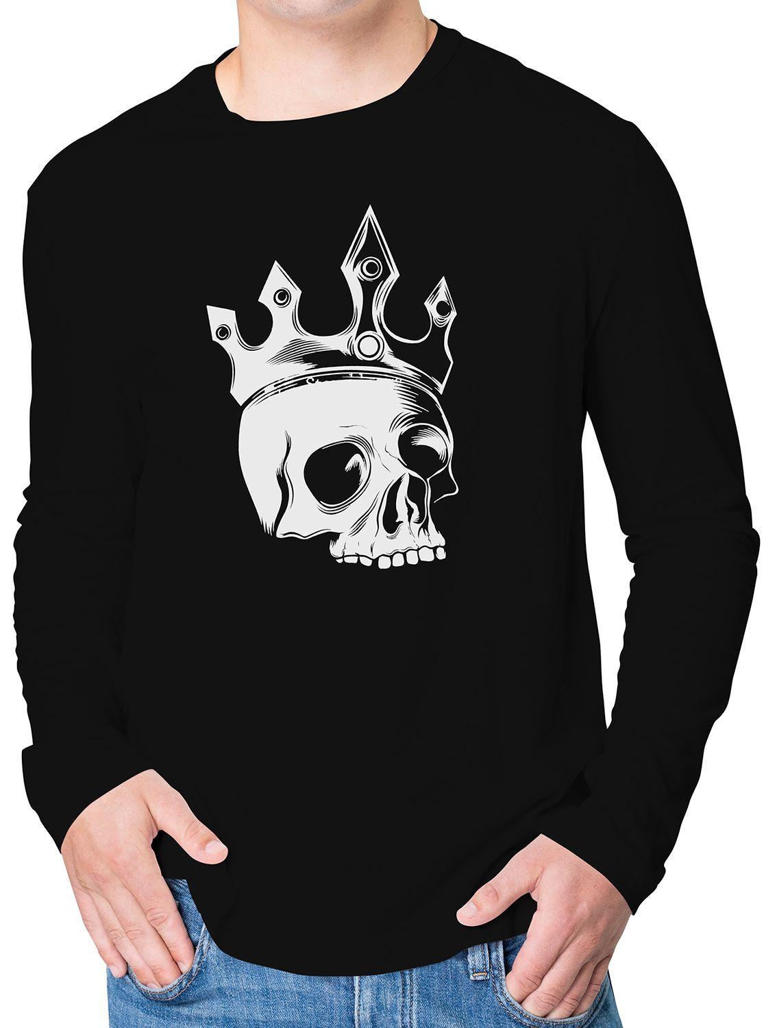 Polera Manga larga Skull Calavera D8-0