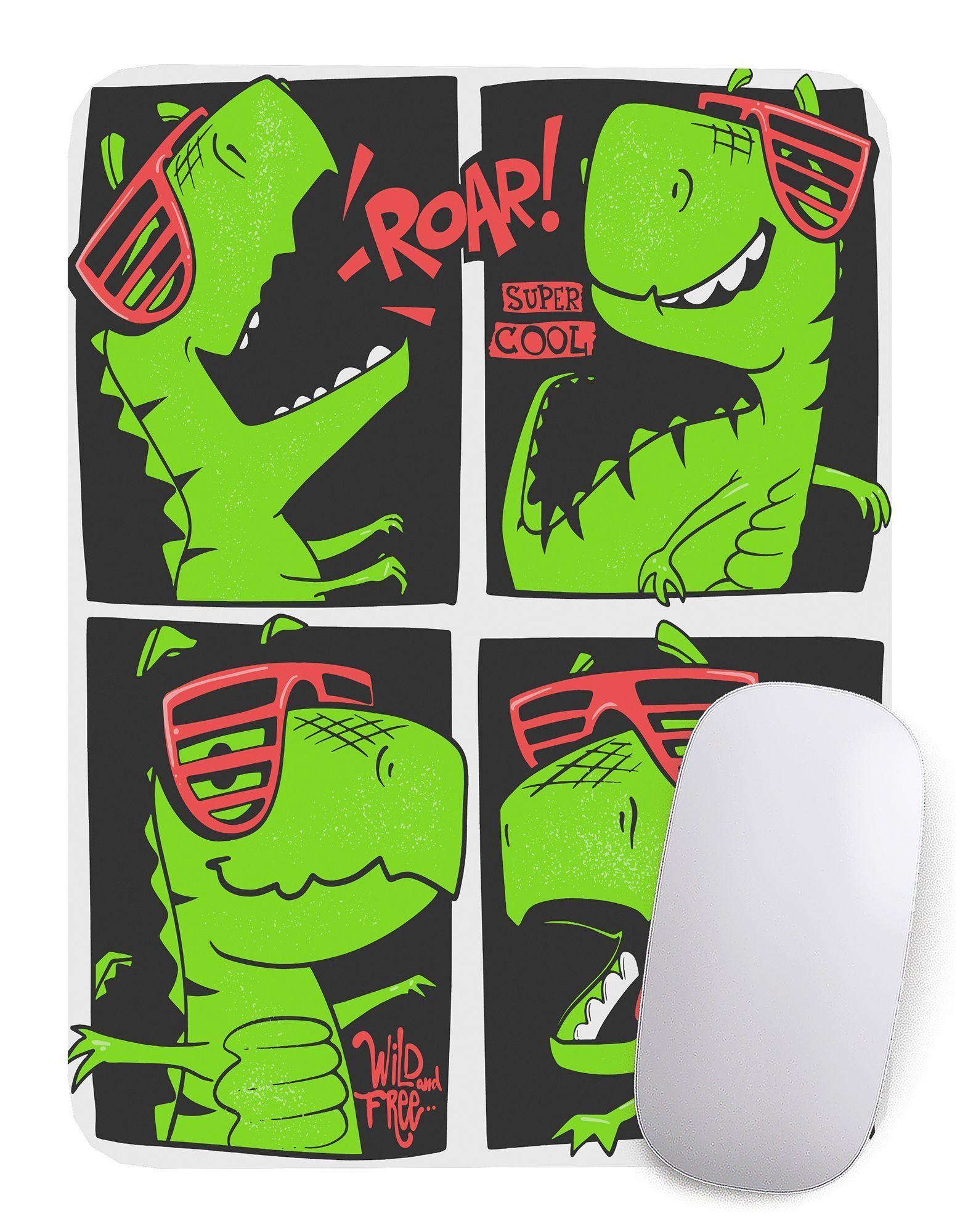 Mouse Pad Dinosaurio - 17cm X 21cm D11-0