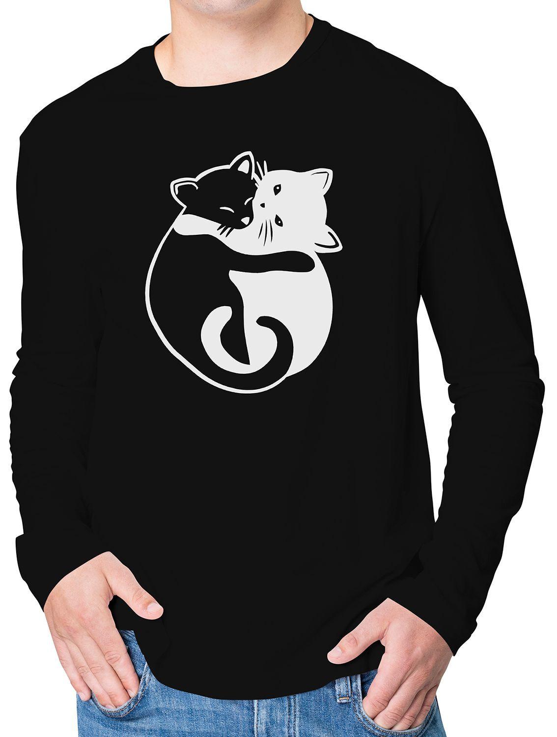 Polera Manga larga Gatito gato D4-0