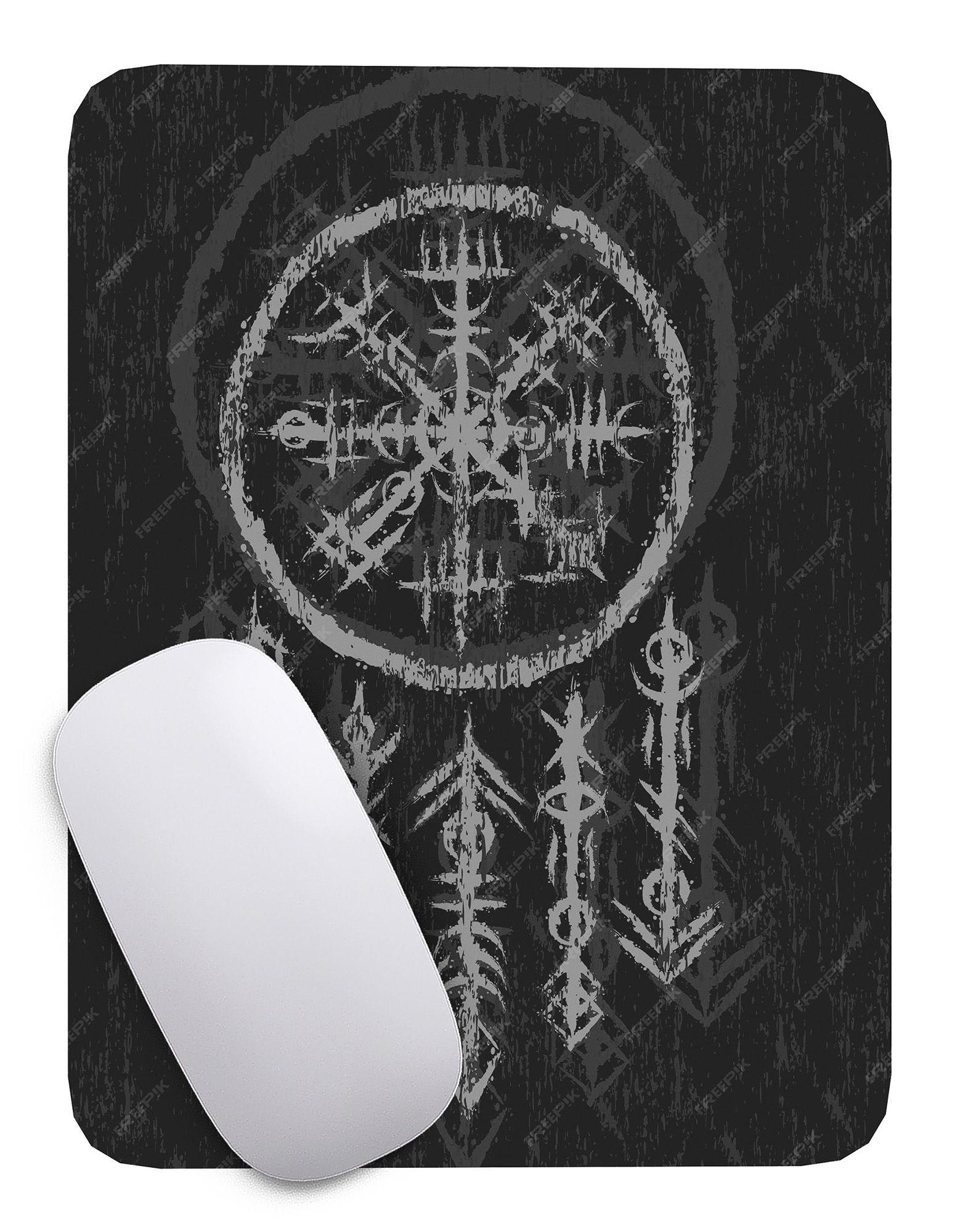 Mouse Pad Vikingo Valhalla - 17cm X 21cm D8-0