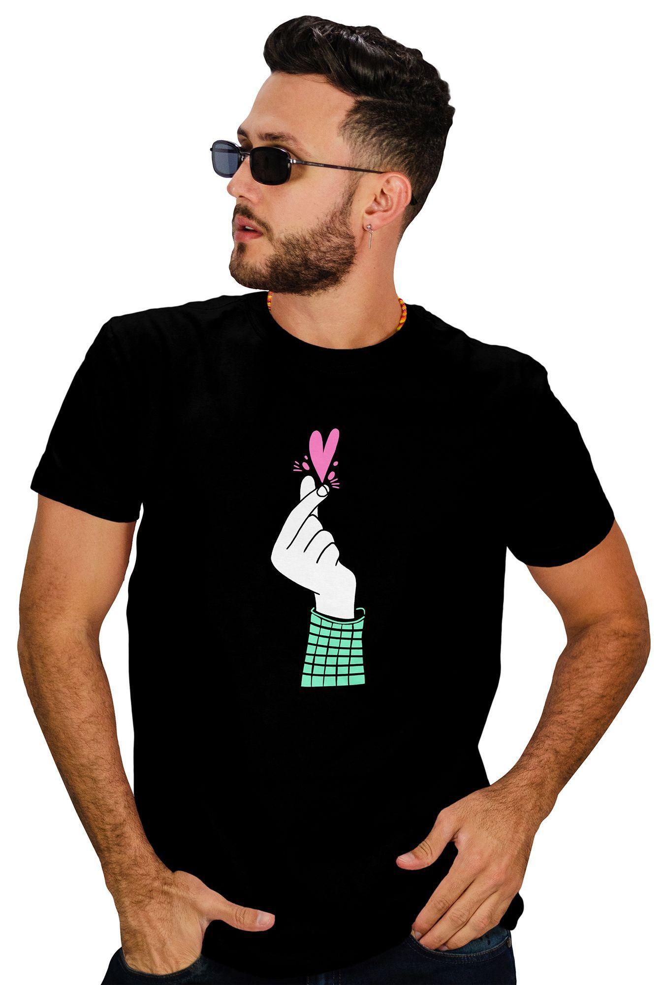 Polera hombre I Love K Pop K Dramas Coreana D1-0