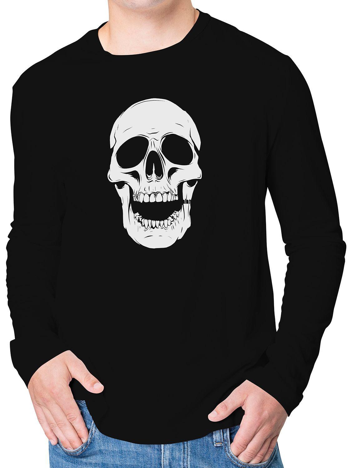 Polera Manga larga Skull Calavera D1-0