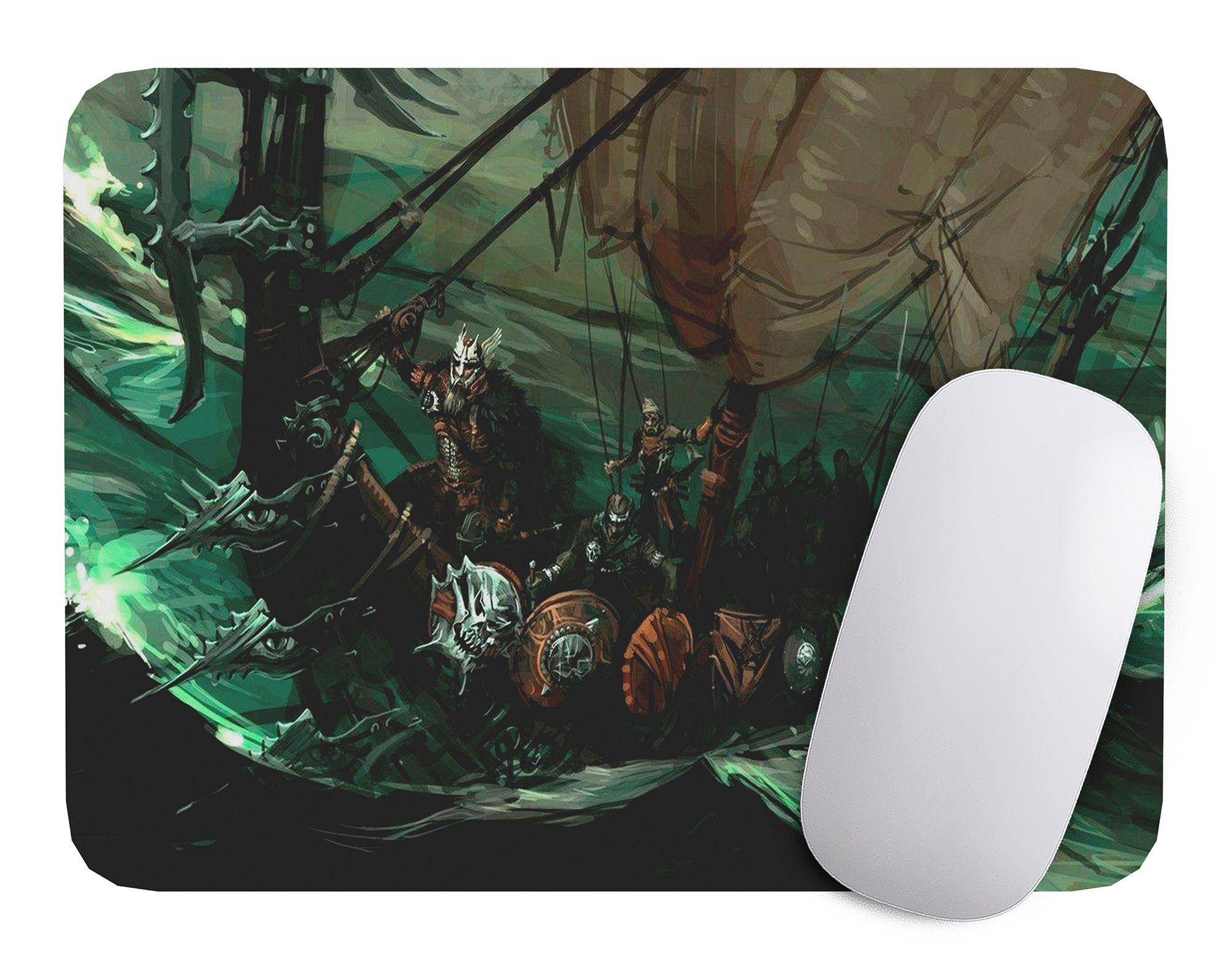 Mouse Pad Vikingo Valhalla - 17cm X 21cm D16-1