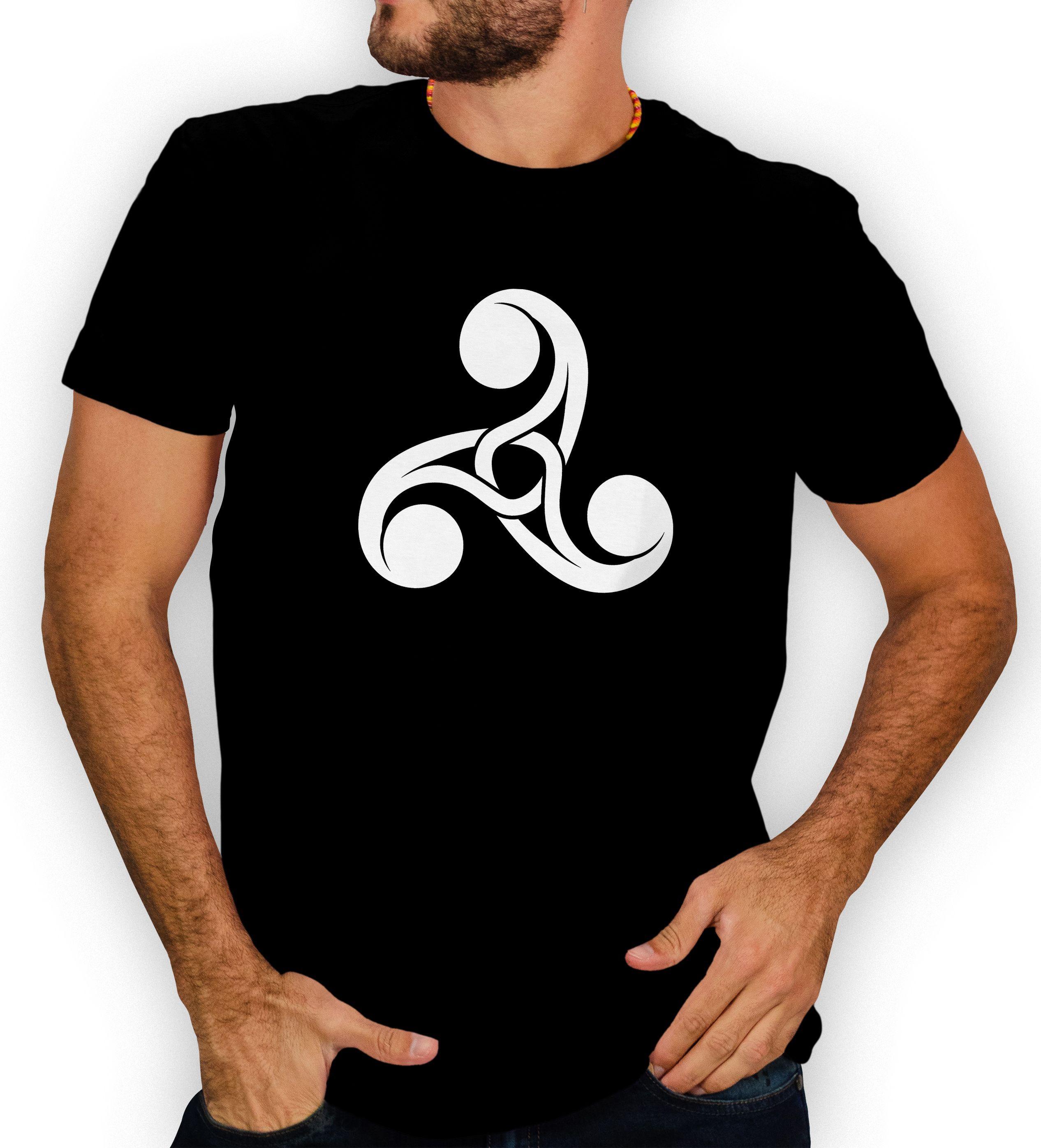 Polera hombre diseño Vikingo Valhalla D27-0