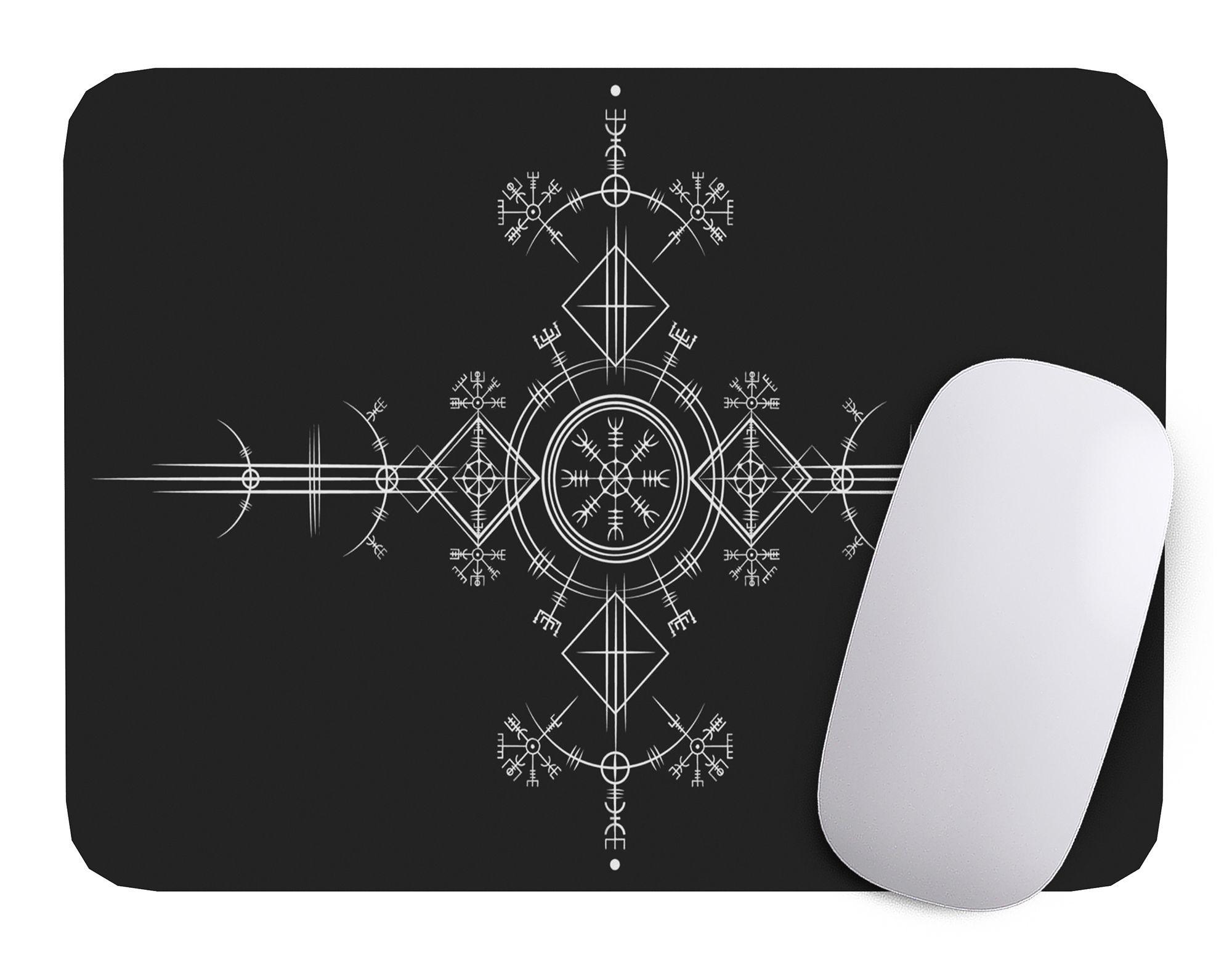 Mouse Pad Vikingo Valhalla - 17cm X 21cm D13-0