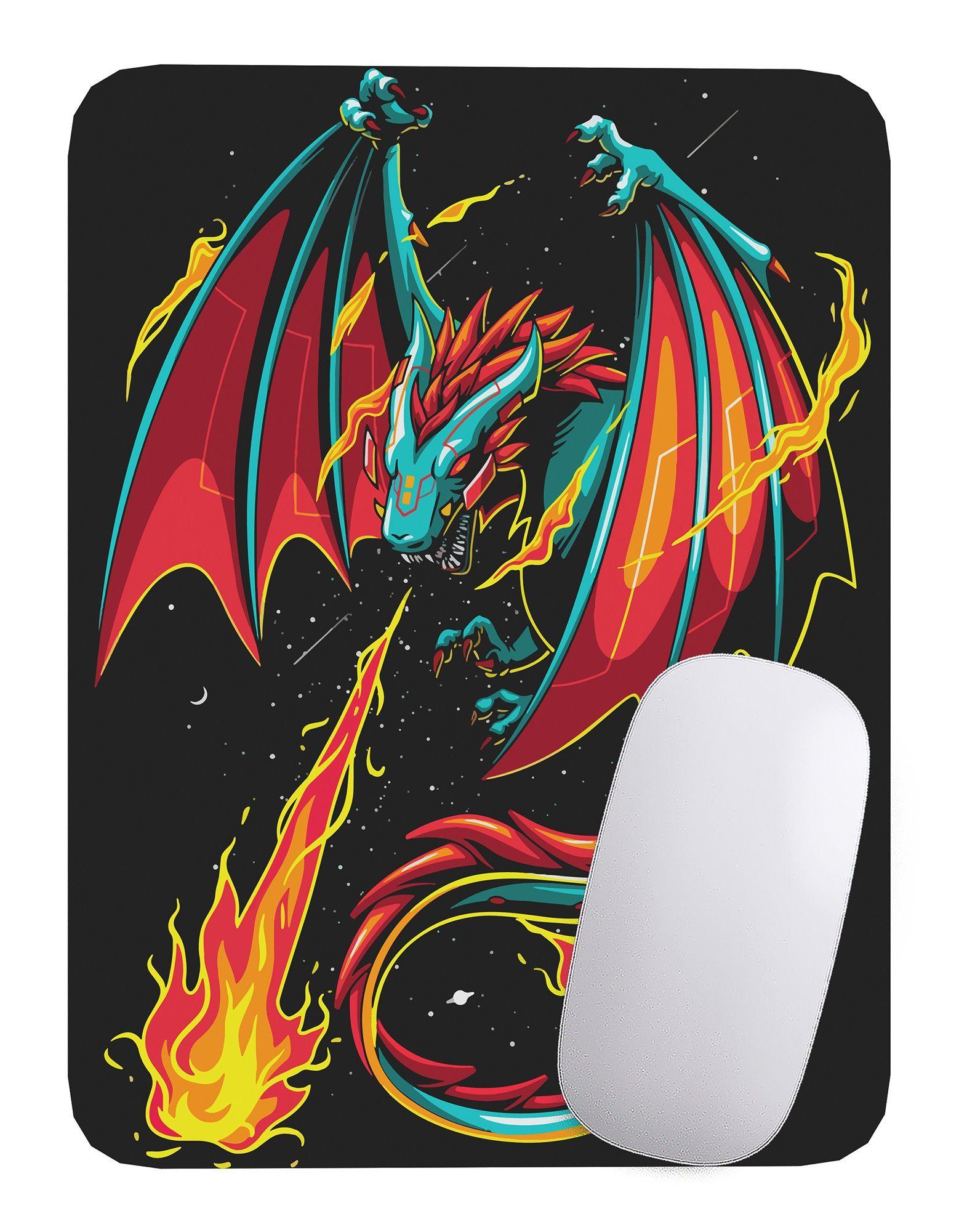 Mouse Pad Dragon - 17cm X 21cm D7-0