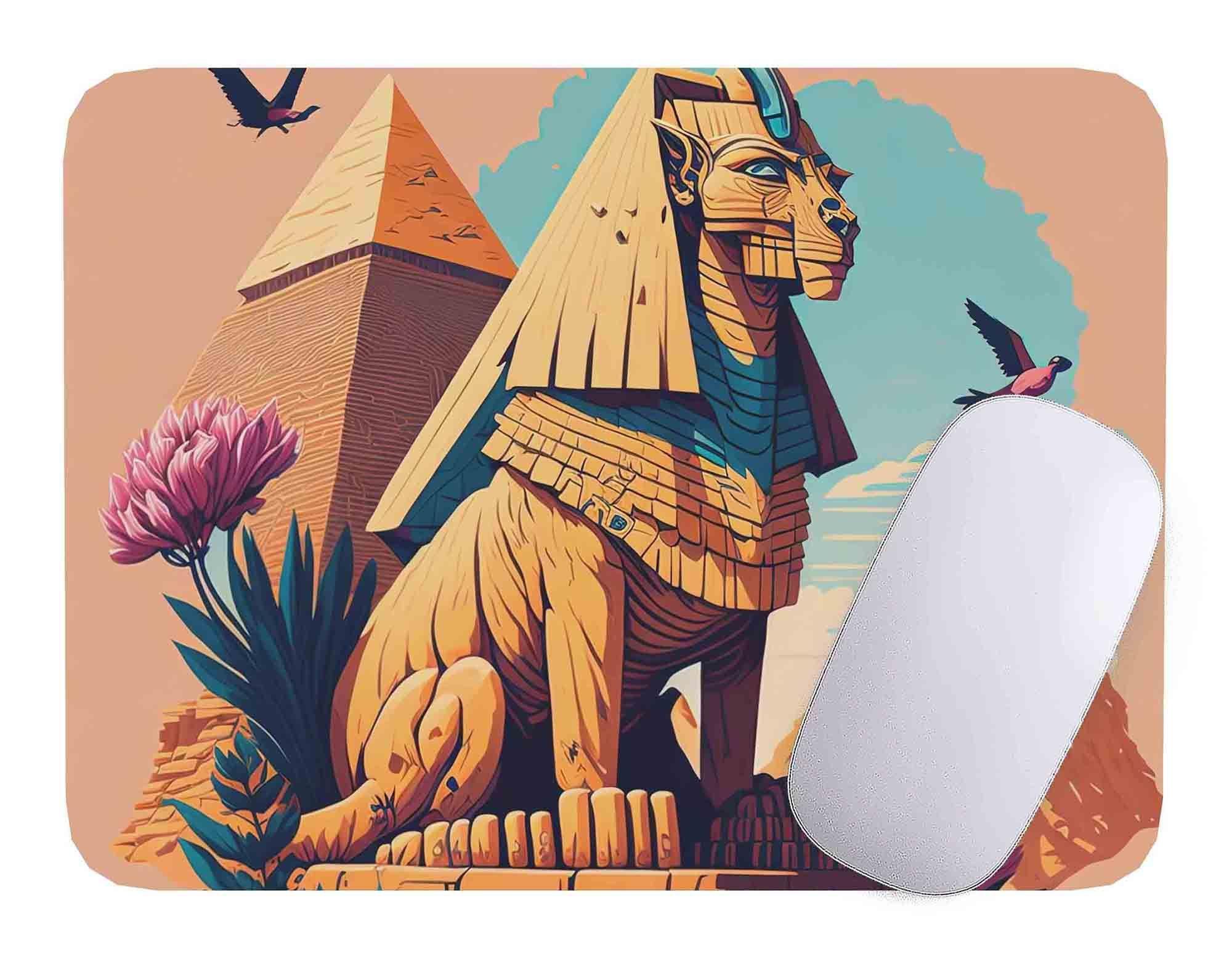 Mouse Pad Egipto anubis - 17cm X 21cm D5-1