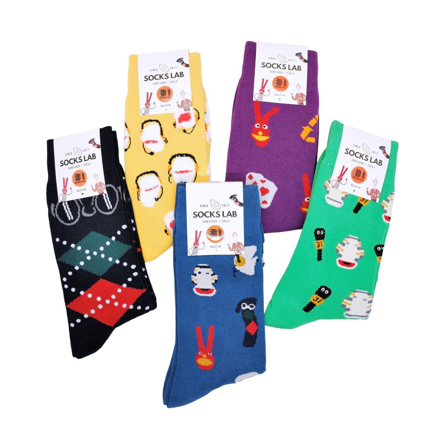 Pack 5 Calcetines de 31 Minutos - Socks Lab-0