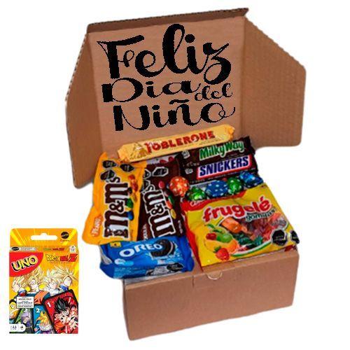 Caja Box Sorpresa chocolates Dia Del Niño + Juego De Mesa-0