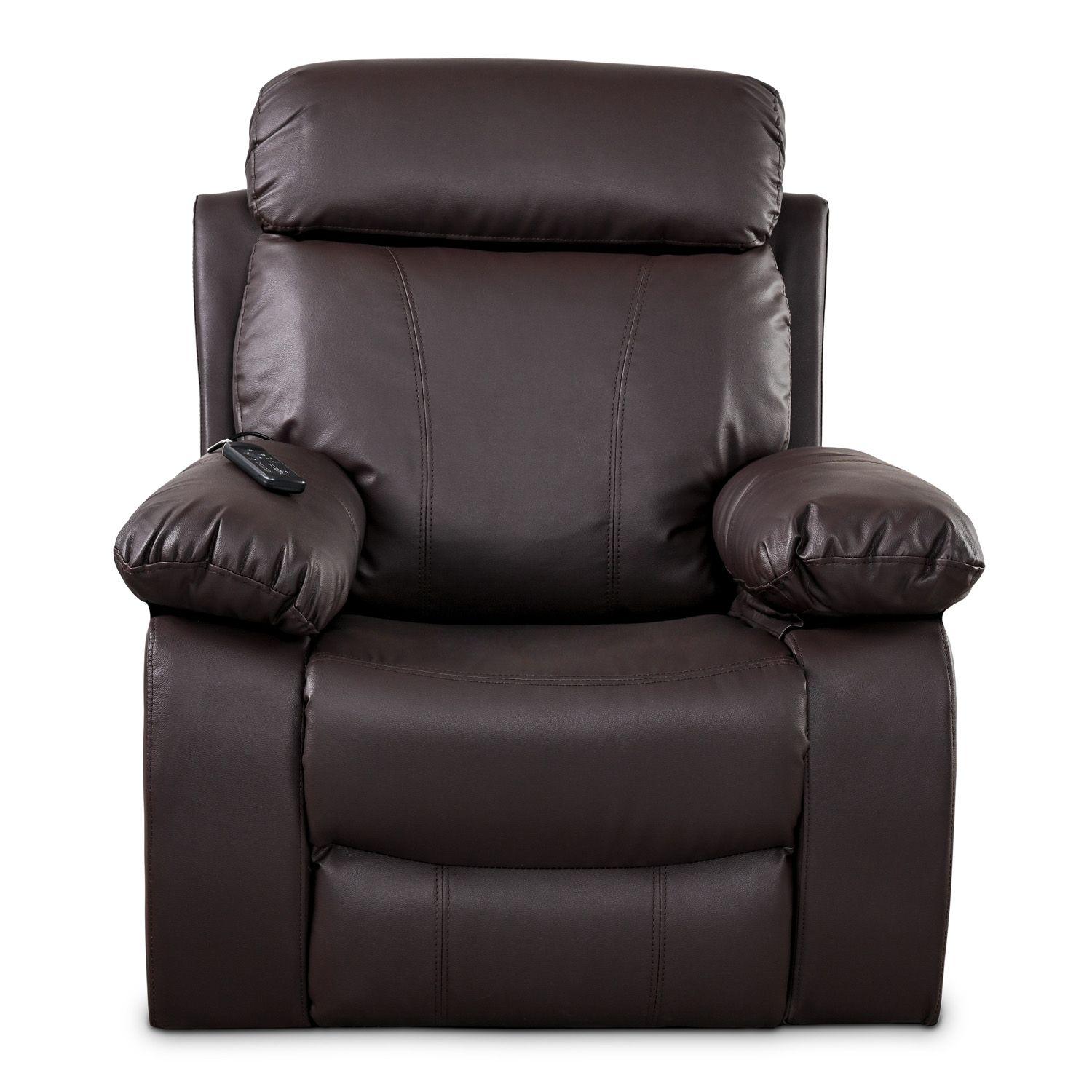 Bergere Cannon Dallas AM 4 Puntos Vibromasaje Café-0