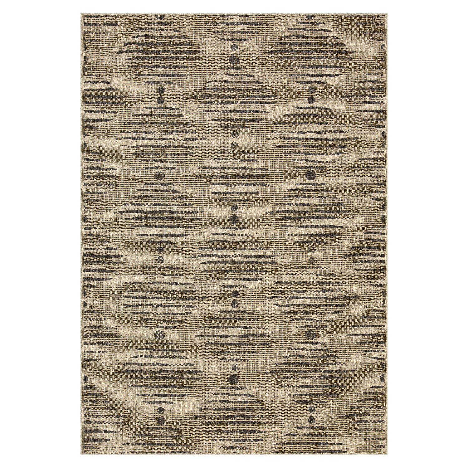 Alfombra  Out-In Diamond Tabac 200x290 cm-0