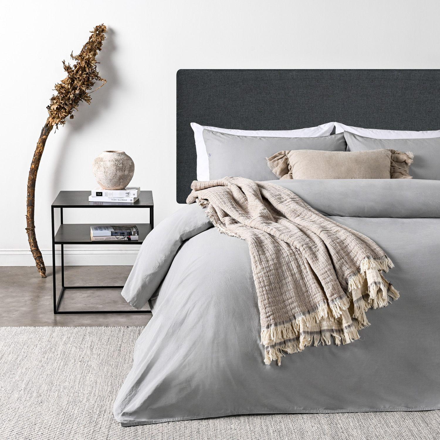 Respaldo Cama 2 Plazas Mural  Wall Marengo-6