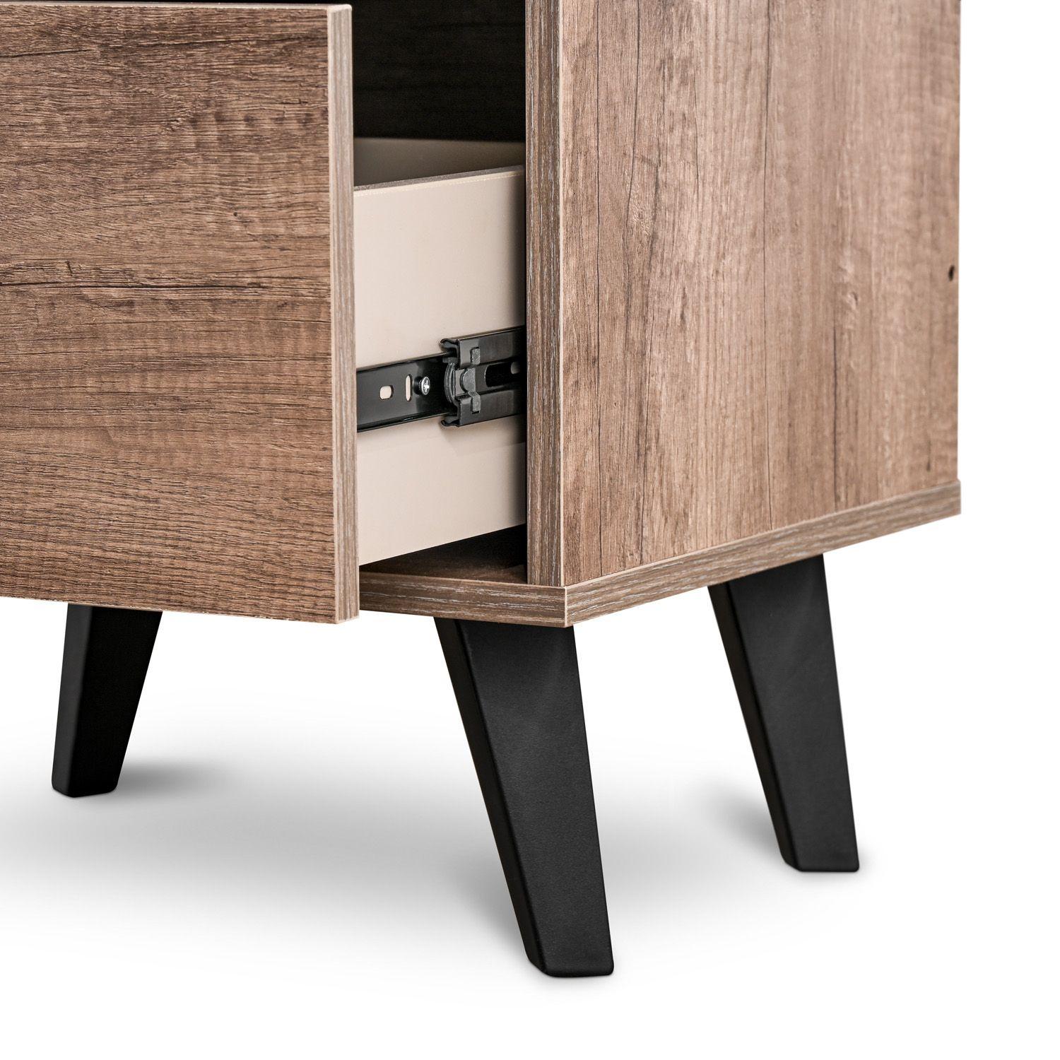 Velador 2 Cajones 50x45x36 cm Ebro-3