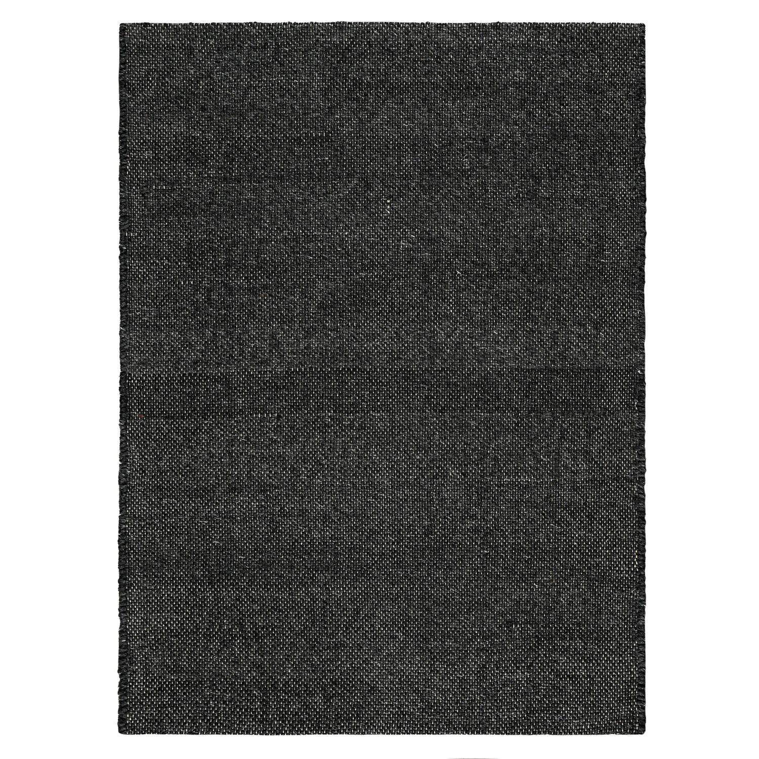 Alfombra Wool Topstitch Gray 240x340 cm-0