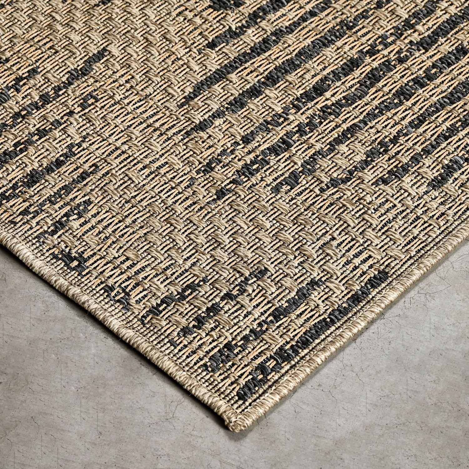 Alfombra  Out-In Diamond Tabac 160x230 cm-1