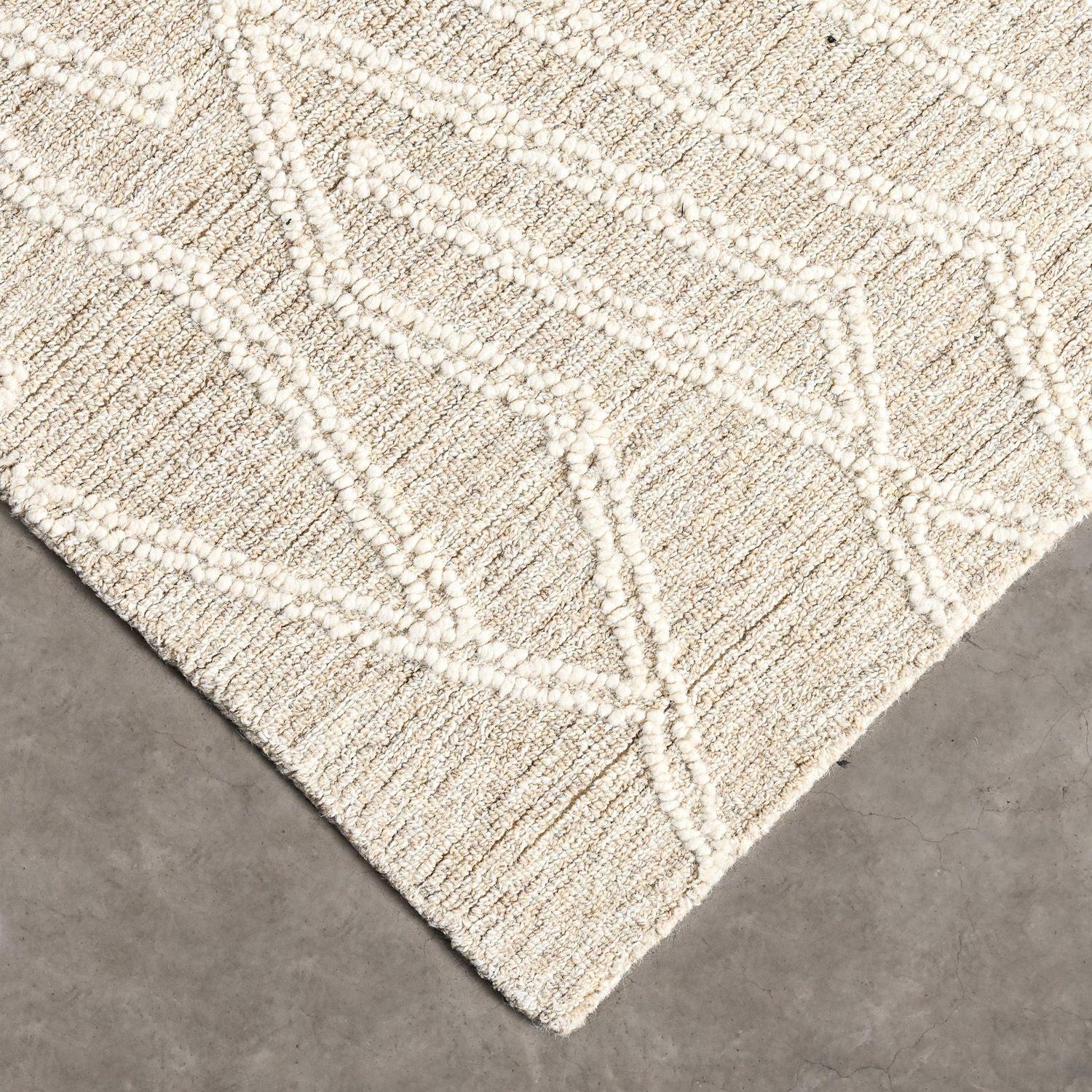 Alfombra Wool Desert Sand 200x290 cm-1