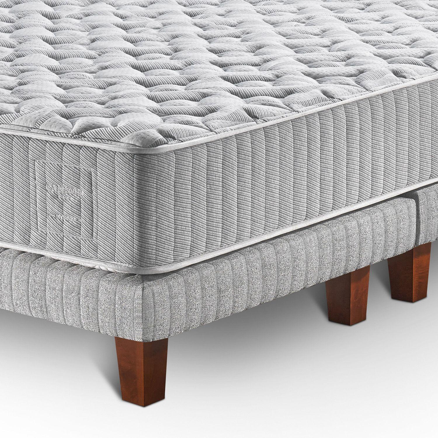 Cama Hybrid Wool 2 Plazas-3