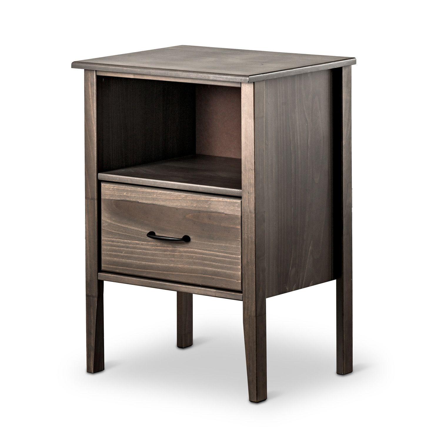 Velador 49x70x37 cm Duero Grafito Cannon-0