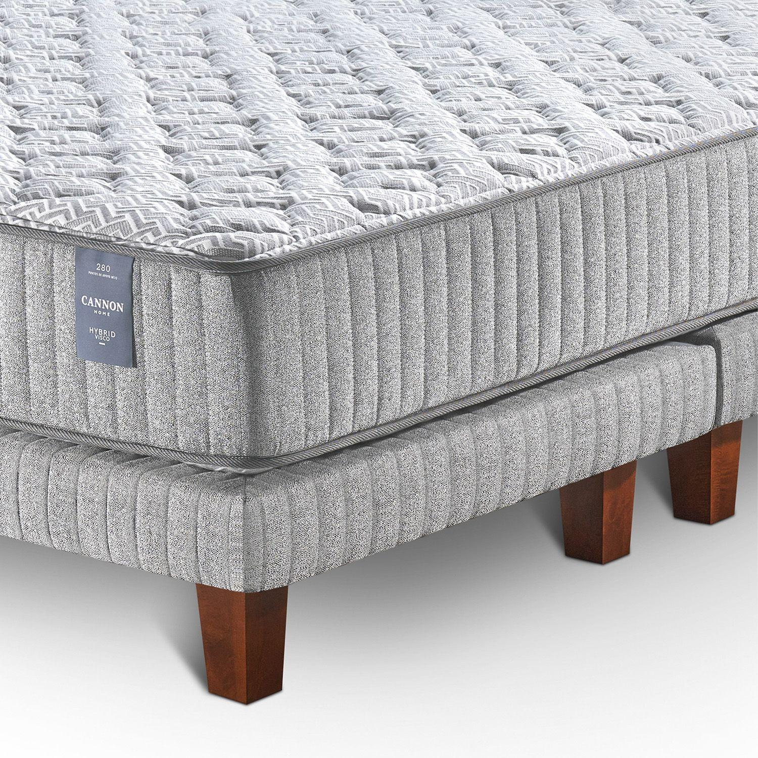 Cama Hybrid Visco 2 Plazas-3