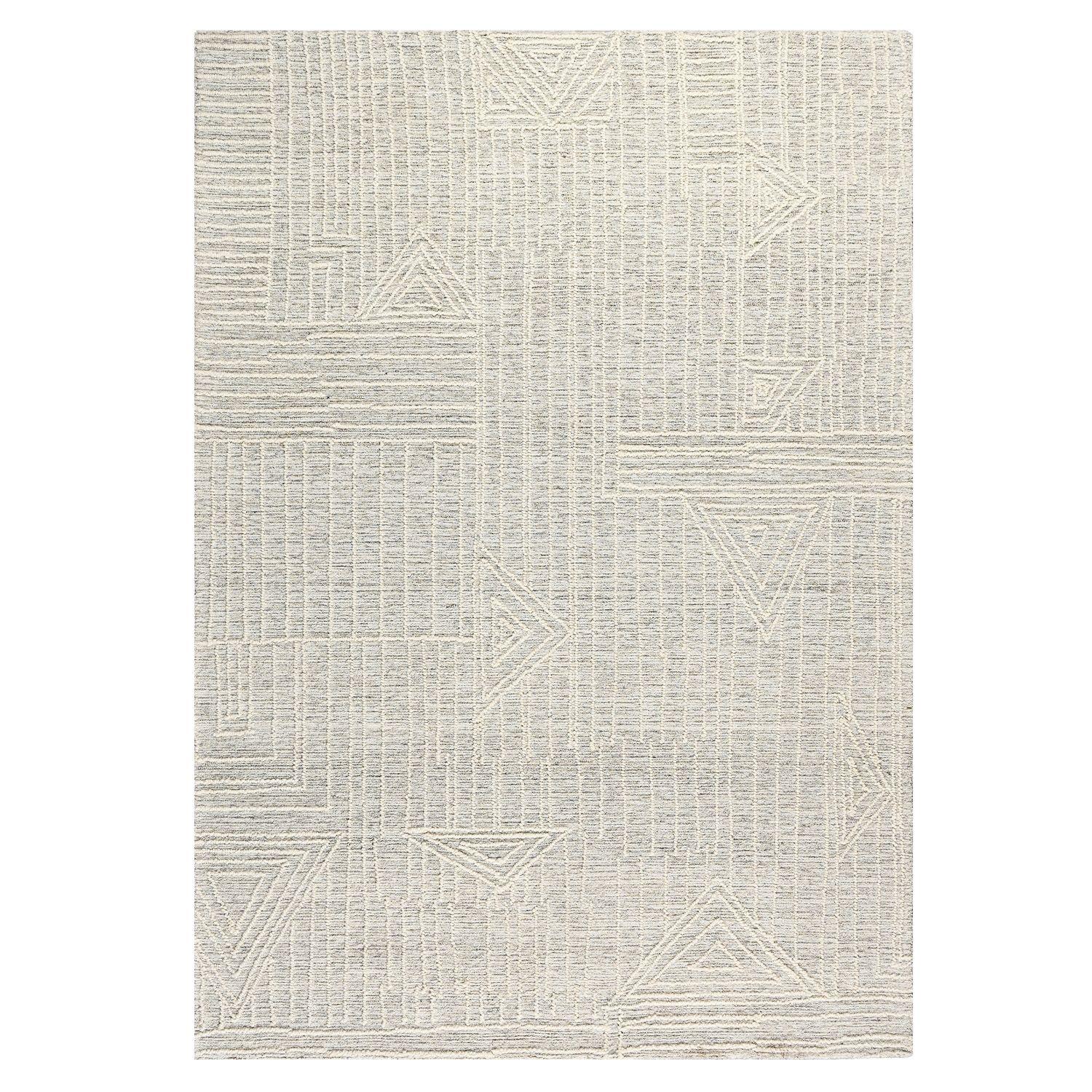Alfombra Wool Hobson Greige 200x290 cm-0