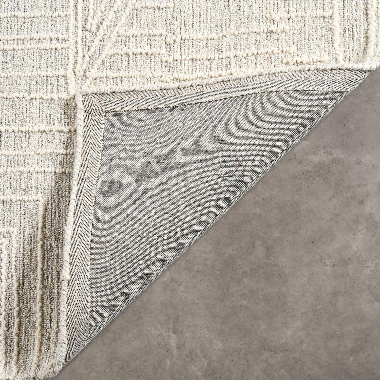 Alfombra Wool Hobson Greige 200x290 cm-2