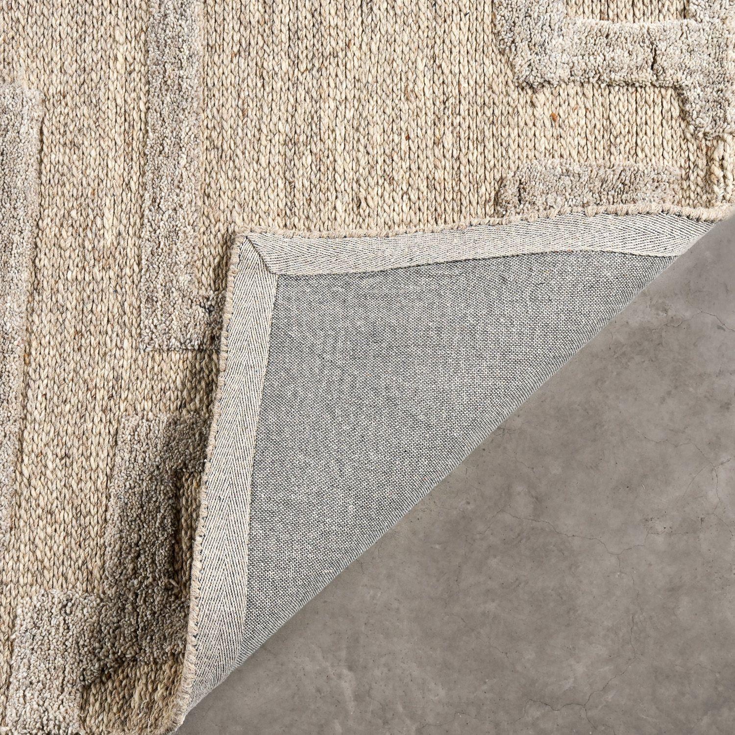 Alfombra Wool Kenya Beige 80x120 cm-2
