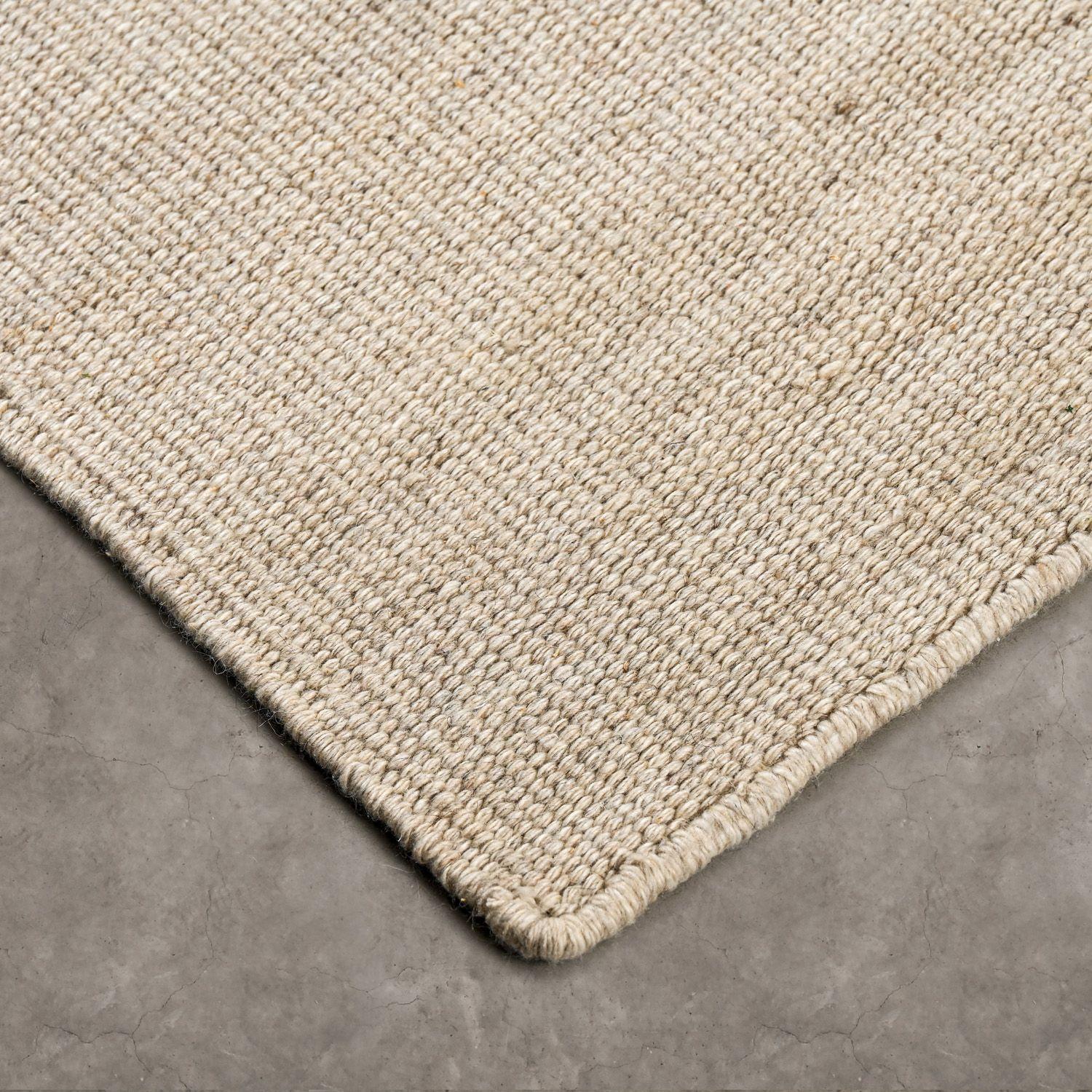 Alfombra Wool Degrade Beige 80x120 cm-1