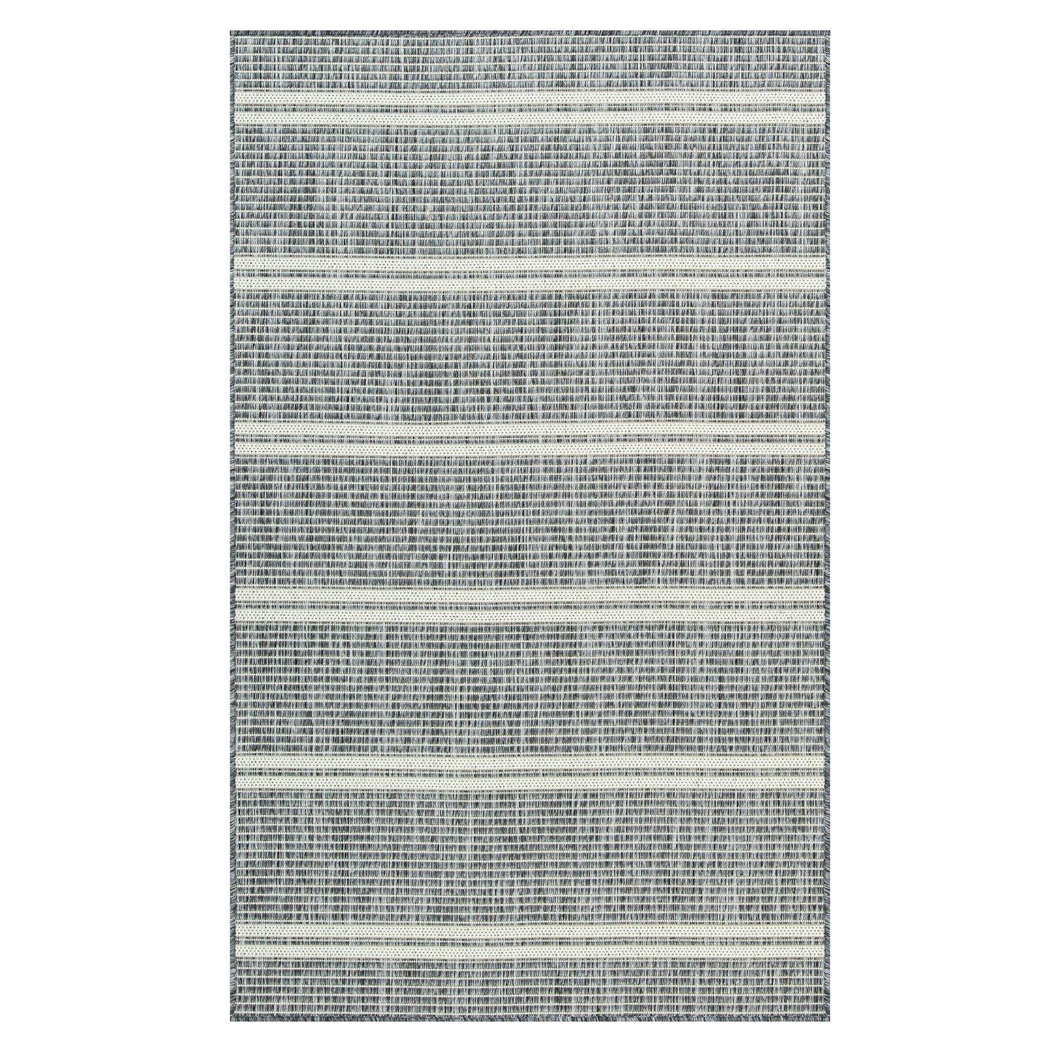 Alfombra  Out-In Stripes Gray 60x110 cm-0