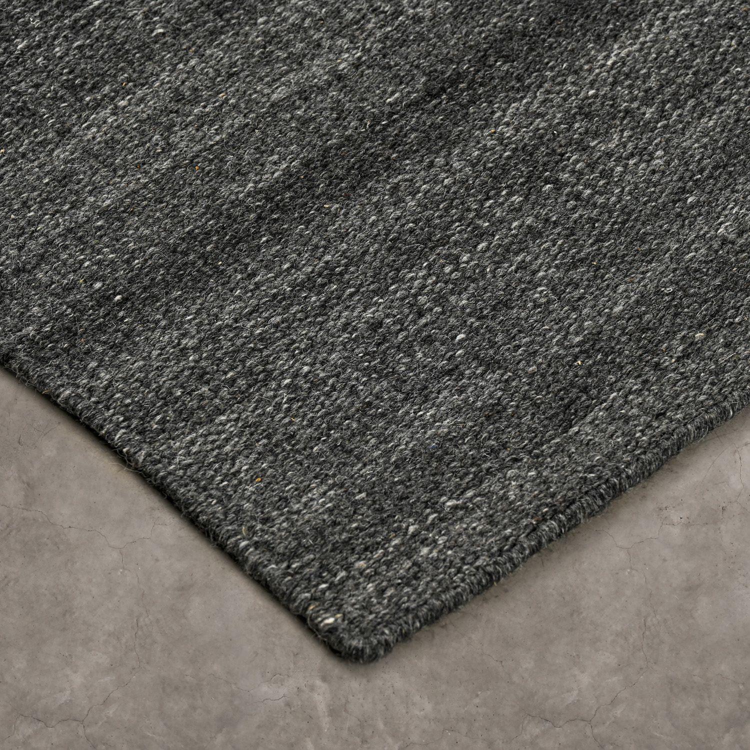 Alfombra Wool Degrade Antracita 200x290 cm-1