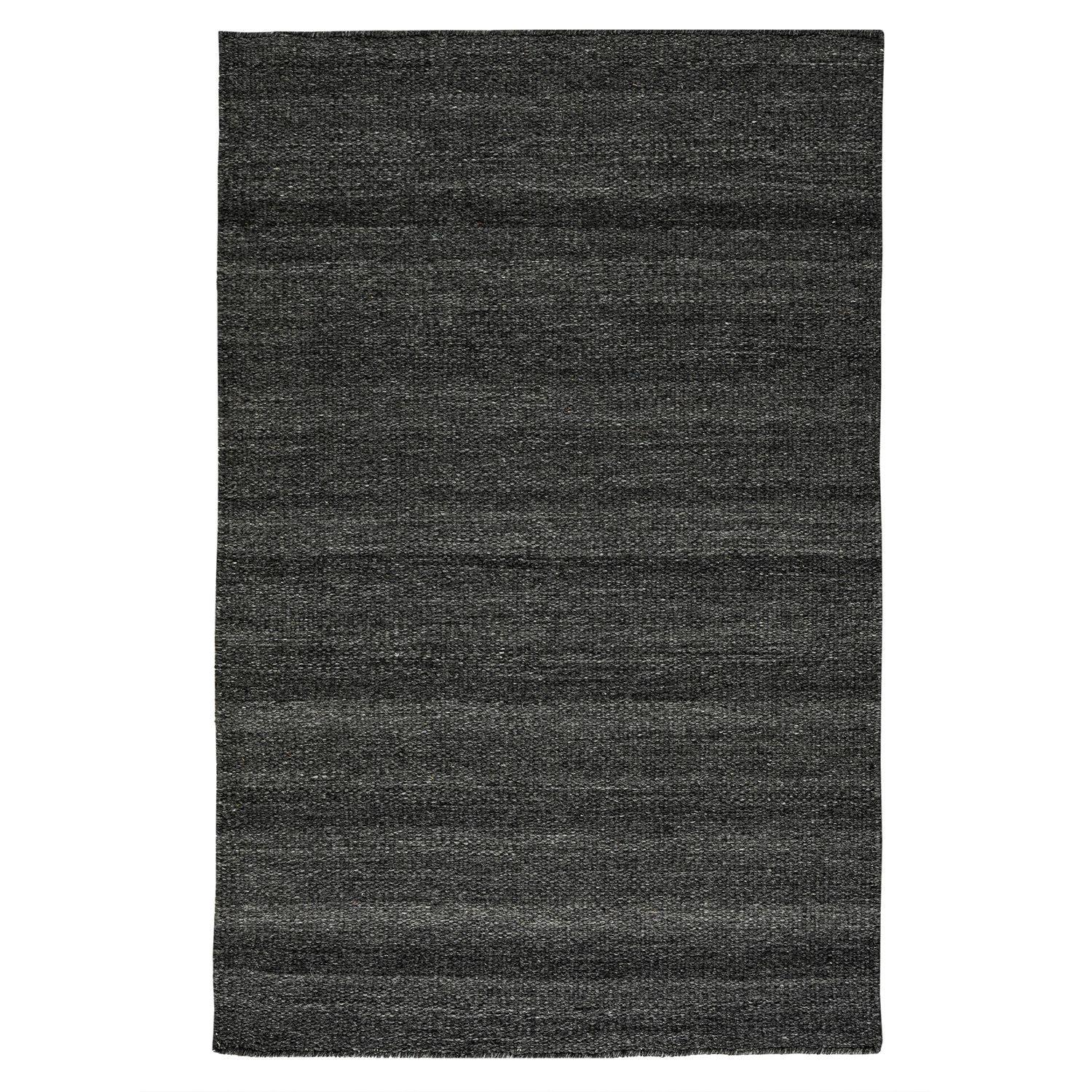 Alfombra Wool Degrade Antracita 80x120 cm-0