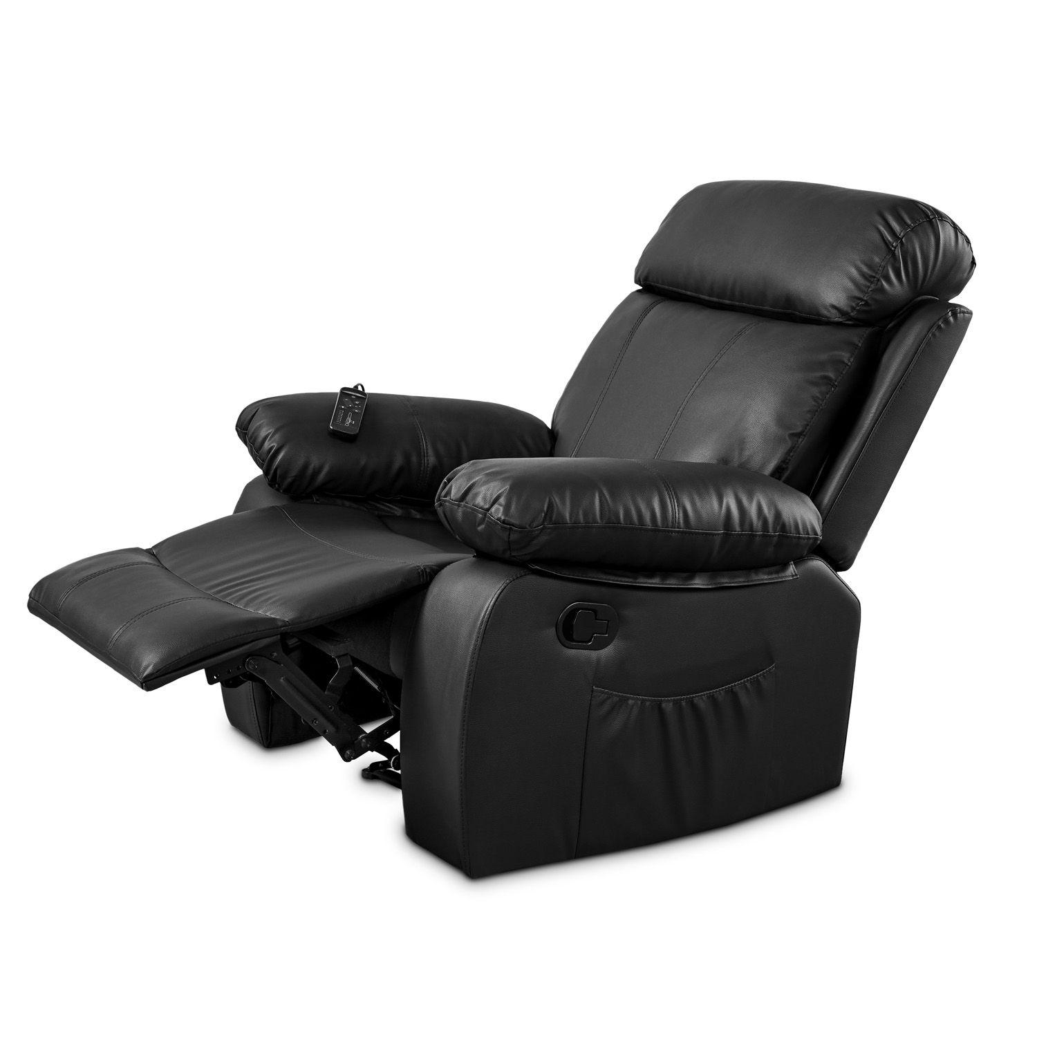 Bergere Cannon Dallas AM 4 Puntos Vibromasaje  Negro-2