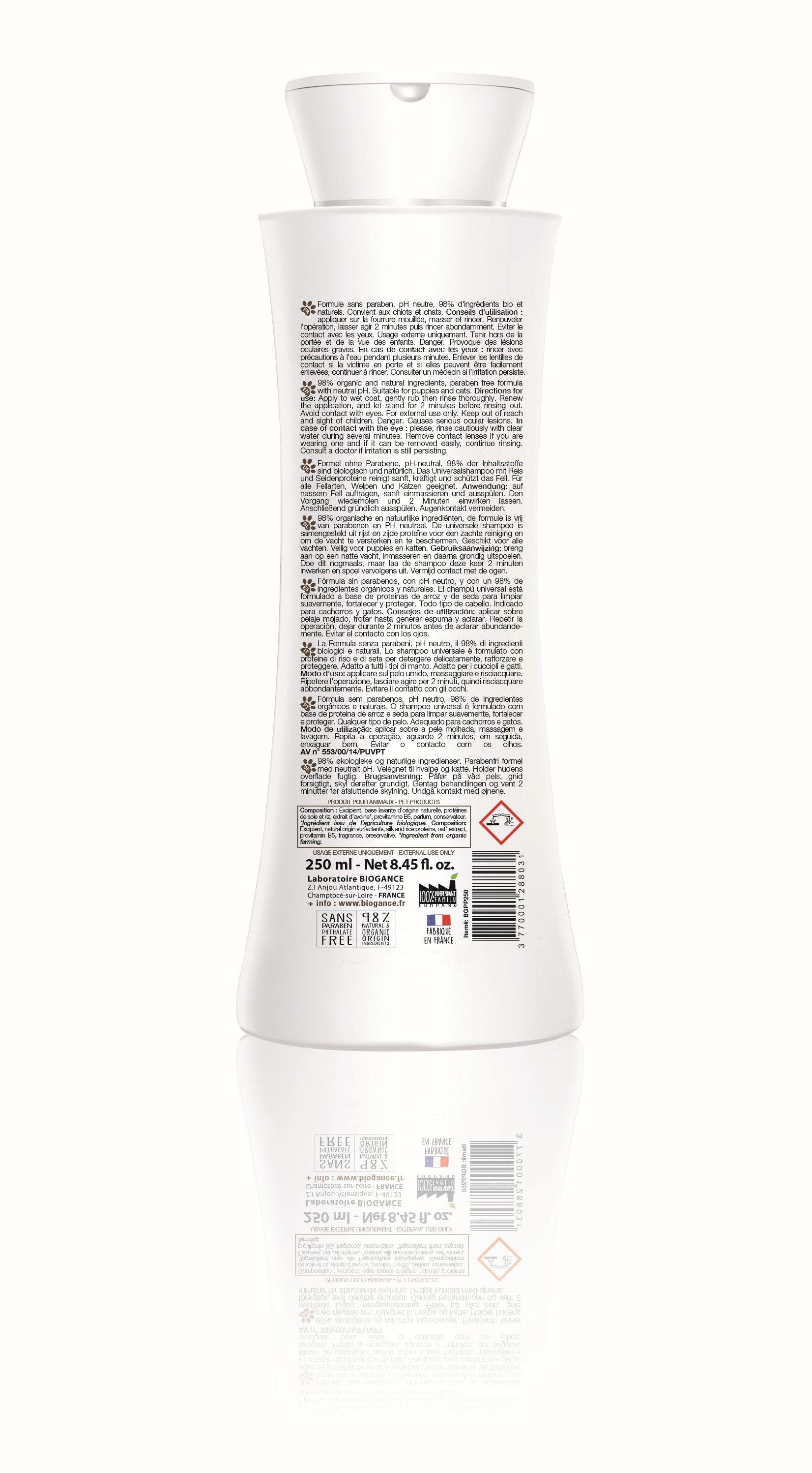 Shampoo Protein Plus 250 Ml , Biogance.-2
