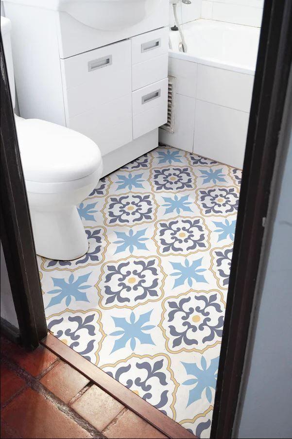 Baldosa Autoadhesivo Decorativo 33x33 Talavera-4