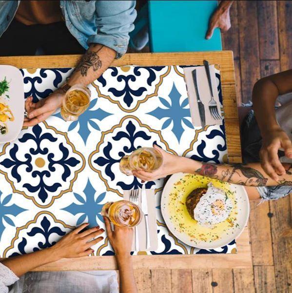 Baldosa Autoadhesivo Decorativo 33x33 Talavera-5