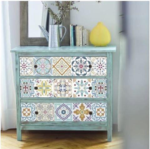 Azulejo Autoadhesivo Decorativo 15x15 Blumen-2