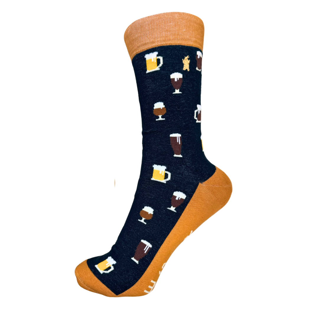 Calcetines Con Diseño De Cerveza-0