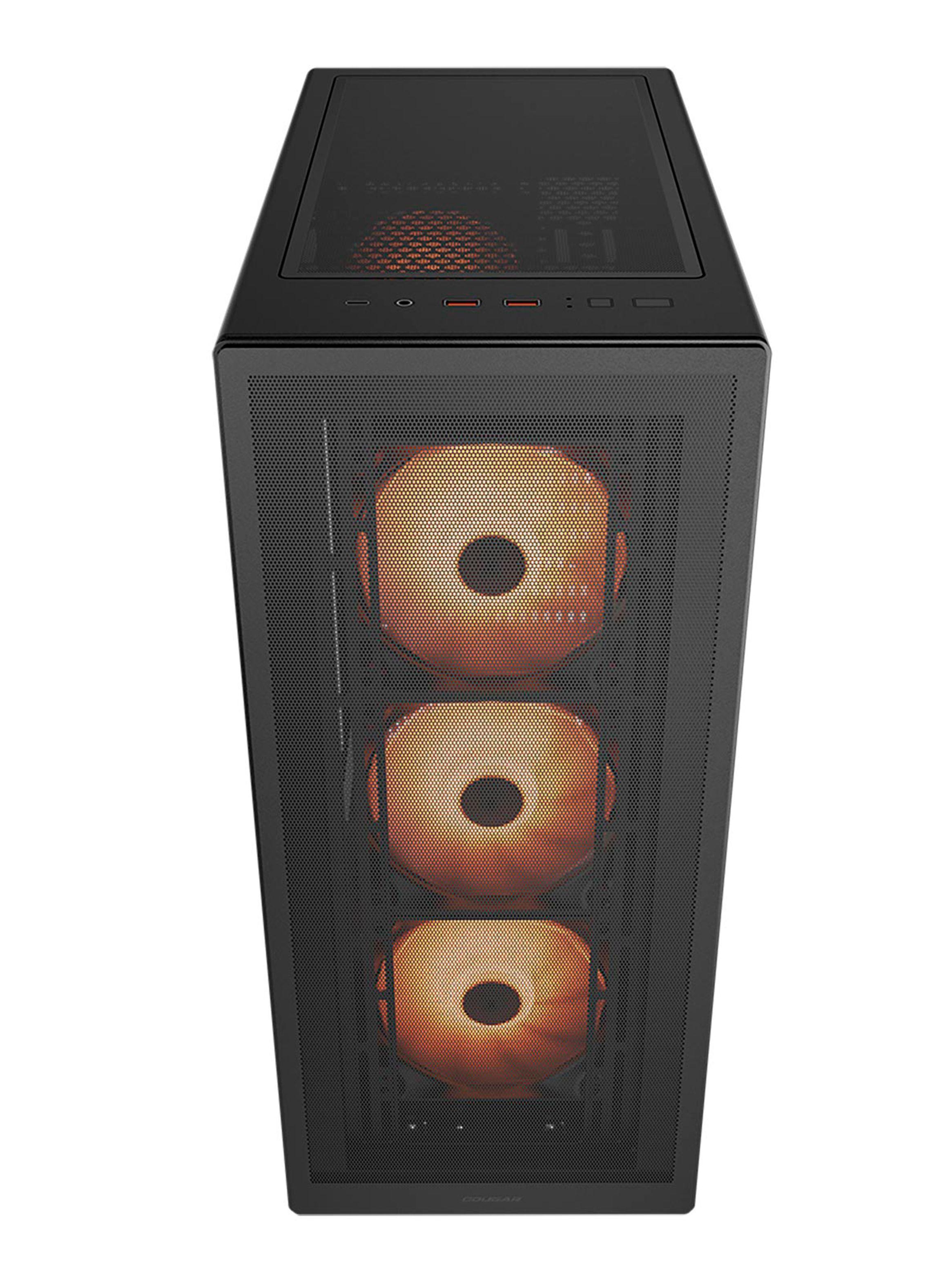 Gabinete gamer Cougar MX220 RGB Black-1